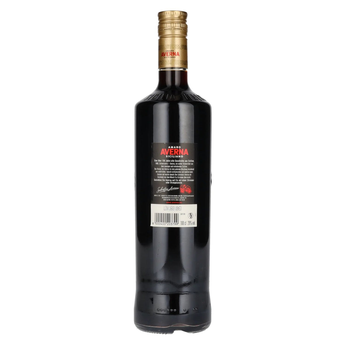 Amaro Averna Siciliano 29% ABV 1 litre