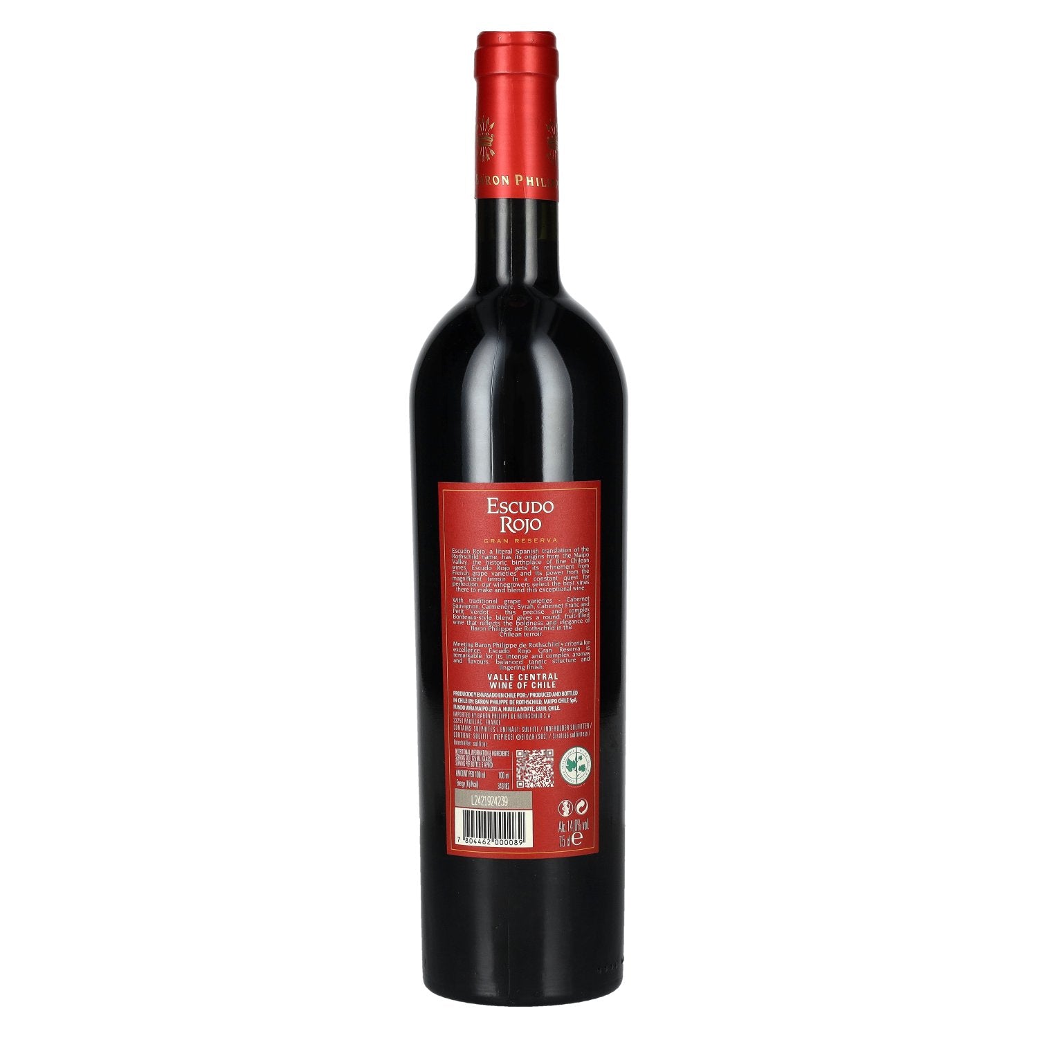 Baron Philippe de Rothschild Escudo Rojo Gran Reserva 2022 14% Vol. 0,75l