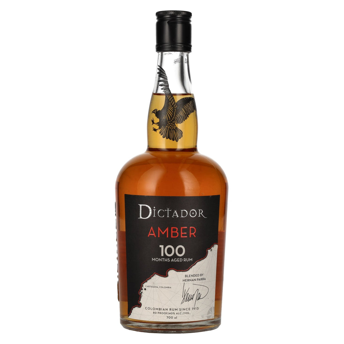 Dictador AMBER 100 Months Aged Spirit Drink 40% Vol. 0.7l