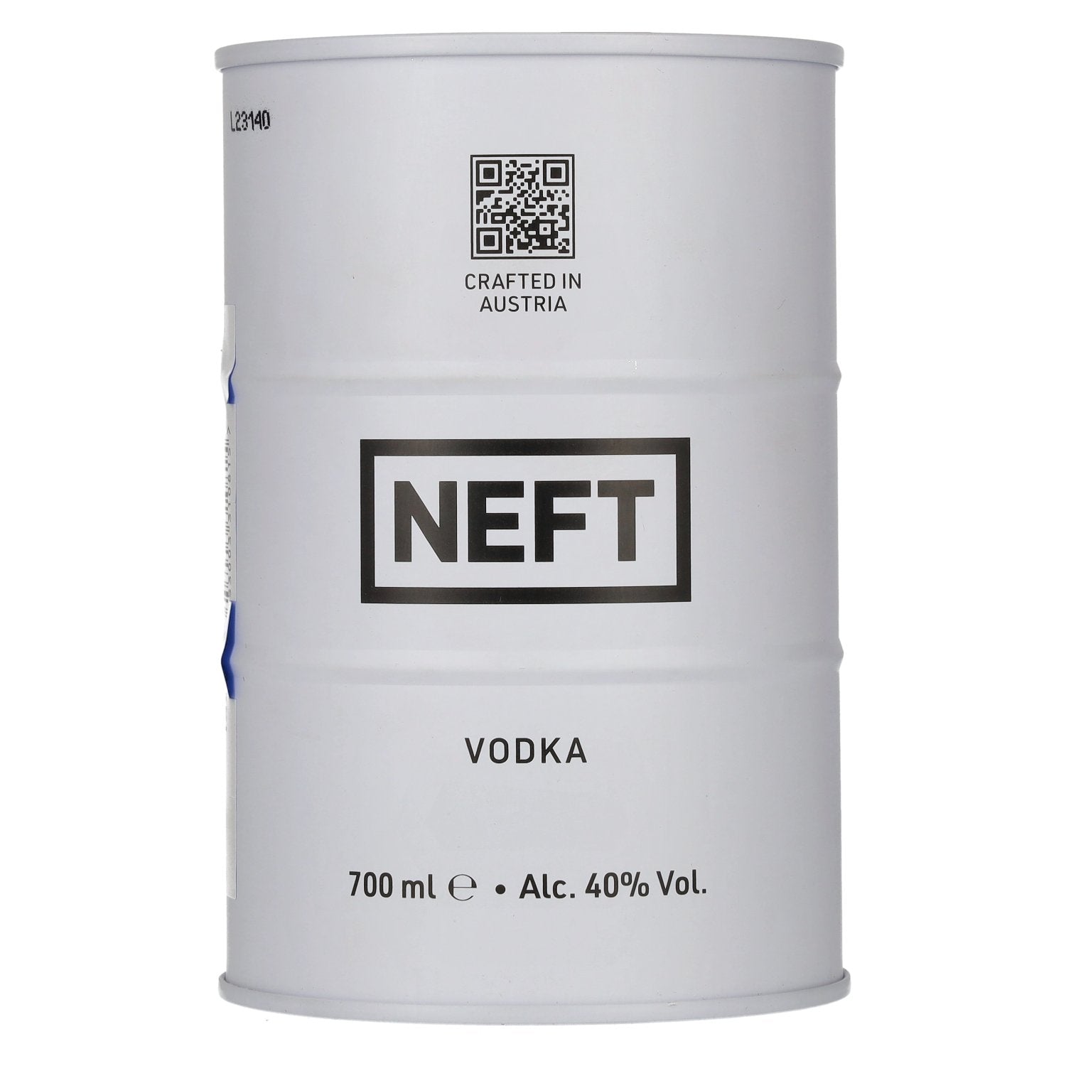 NEFT Vodka White Barrel 40% Vol. 0.7l Deposit