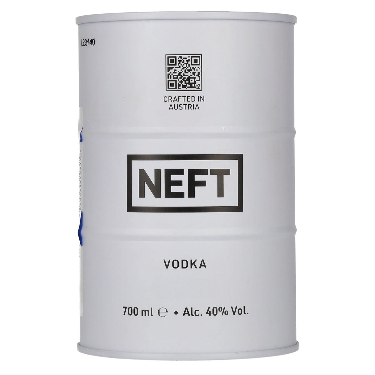 NEFT Vodka White Barrel 40% vol. 0.7 l, deposit required