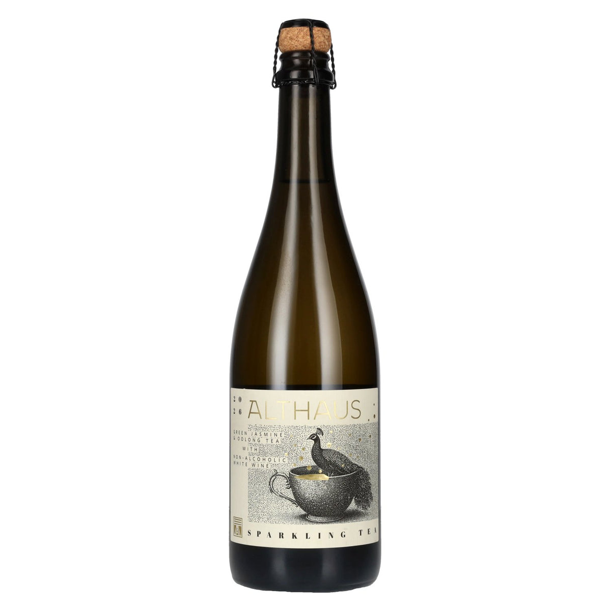 Althaus Sparkling Tea non-alcoholic White Wine Green Jasmine & Oolong Tea 2026 0,75l