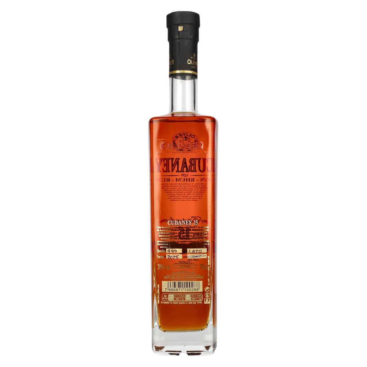 Ron Cubaney ESTUPENDO 15 Sistema Solera 38% Vol. 0,7l