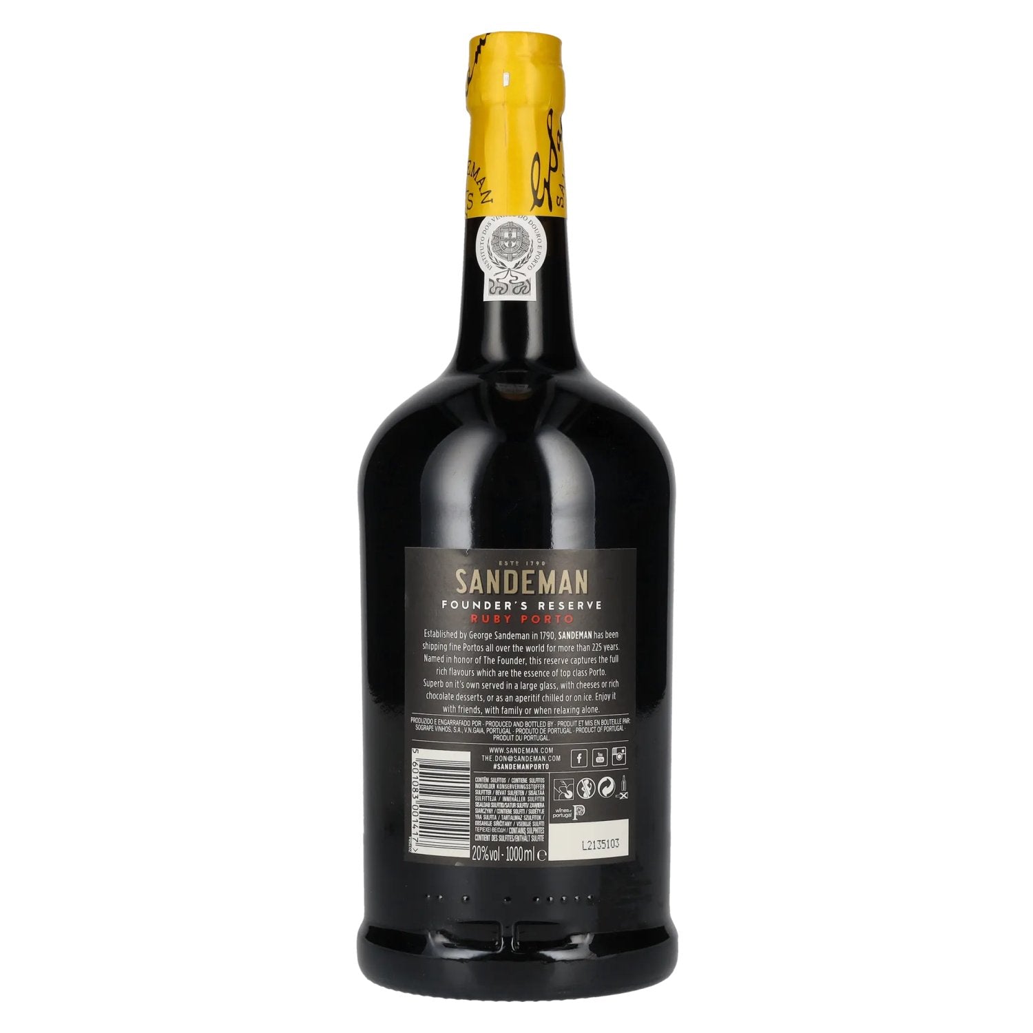 Sandeman FOUNDERS RESERVE Ruby Porto 20% Vol. 1l