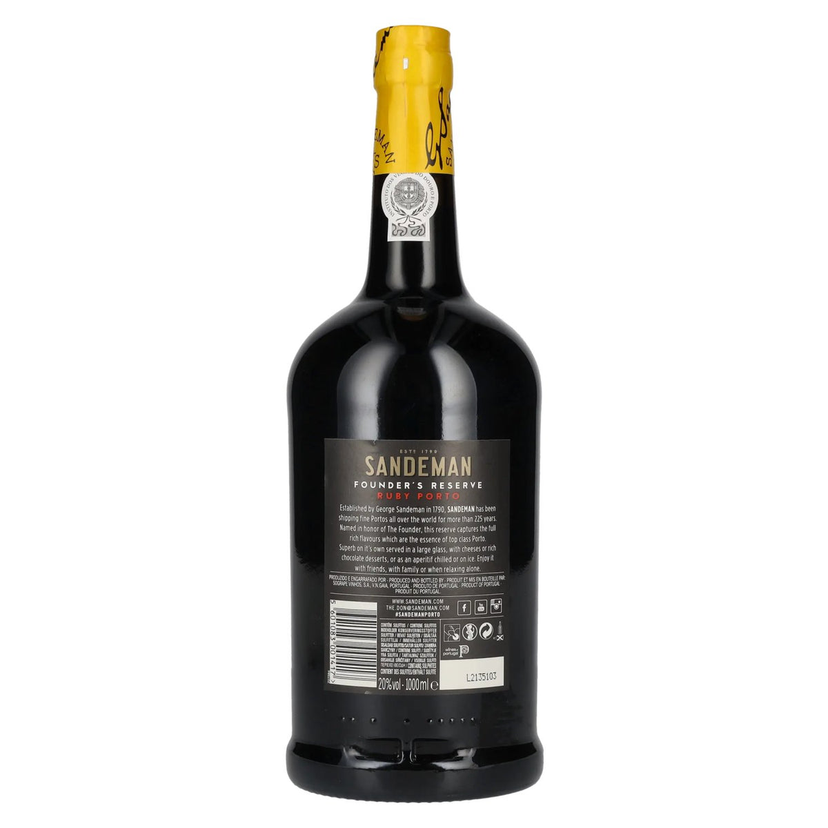 Sandeman FOUNDERS RESERVE Ruby Porto 20% Vol. 1l