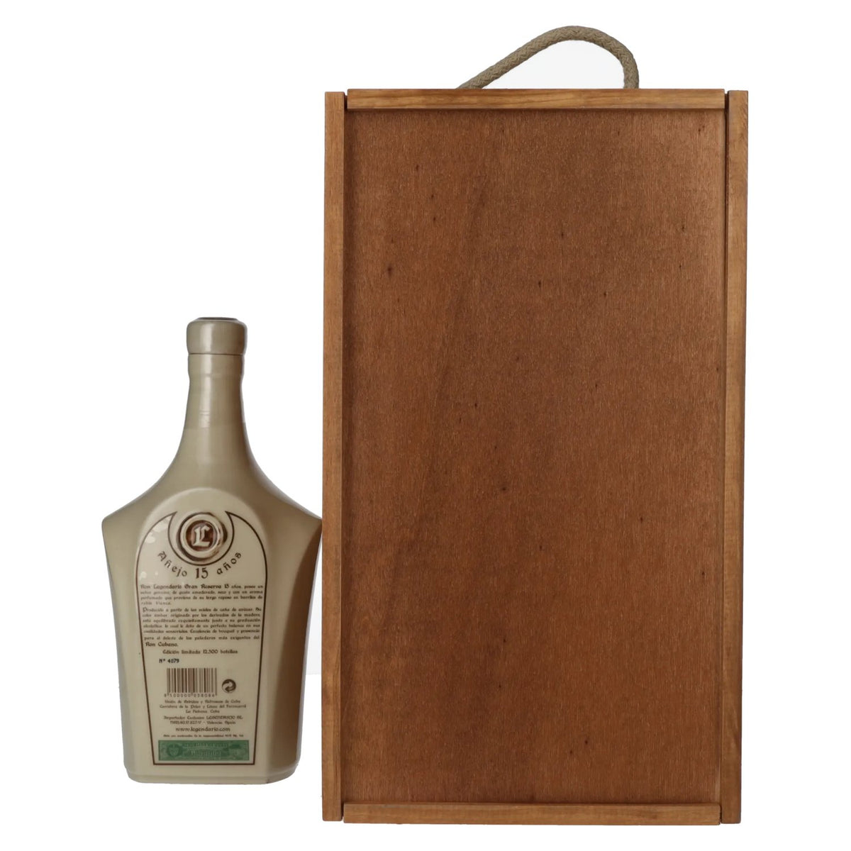 Legendario Ron Gran Reserva Añejo 15 Years 40% Vol. 0.7l in Wooden Box