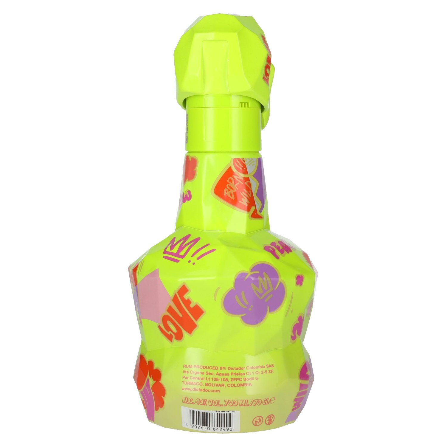 Dictador GAME CHANGER NEON & YELLOW Colombian Rum 40% Vol. 0,7l