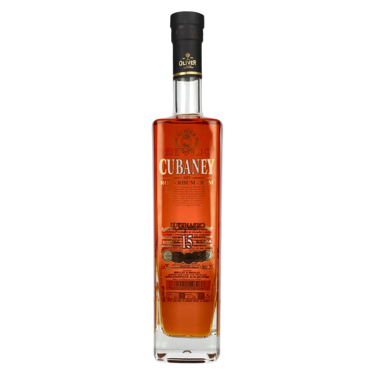 Ron Cubaney ESTUPENDO 15 Sistema Solera 38% Vol. 0,7l
