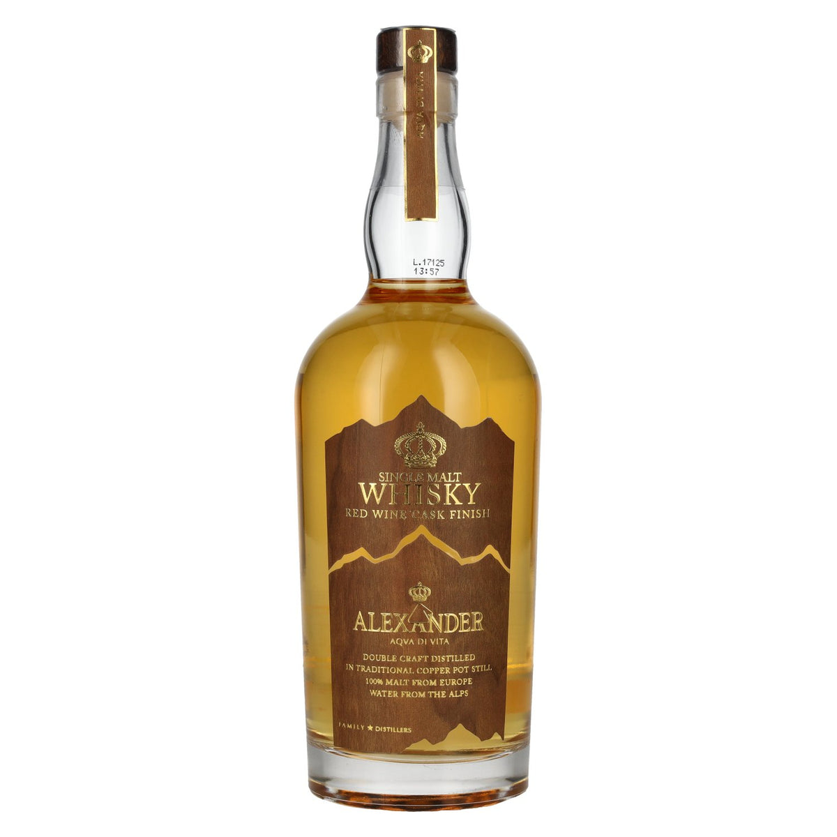 Bottega ALEXANDER Aqva Di Vita Red Wine Cask Finish Single Malt Whisky 40% Vol. 0,7l