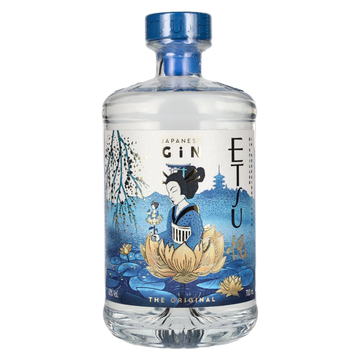 Etsu Japanese Handcrafted Gin The Original 43% ABV 0.7l