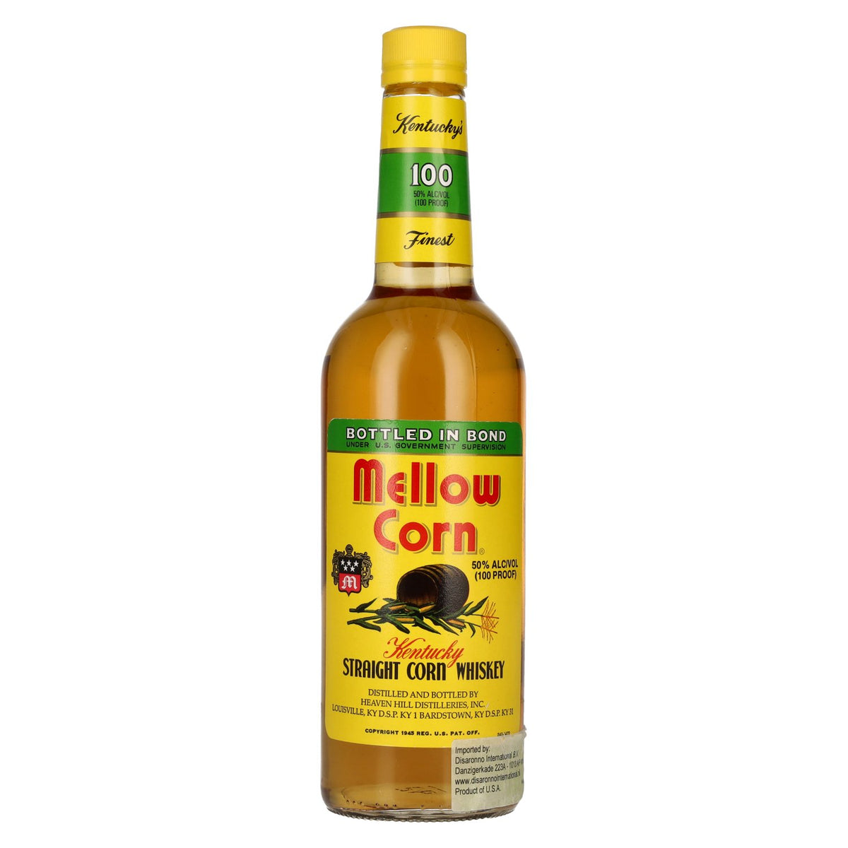 Mellow Corn Kentucky Straight Corn Whiskey 50% Vol. 0.7l
