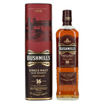 Bushmills 16 Years Old TRIPLE DISTILLED Single Malt Whisky 40% vol. 0.7 l in a gift box – New Design