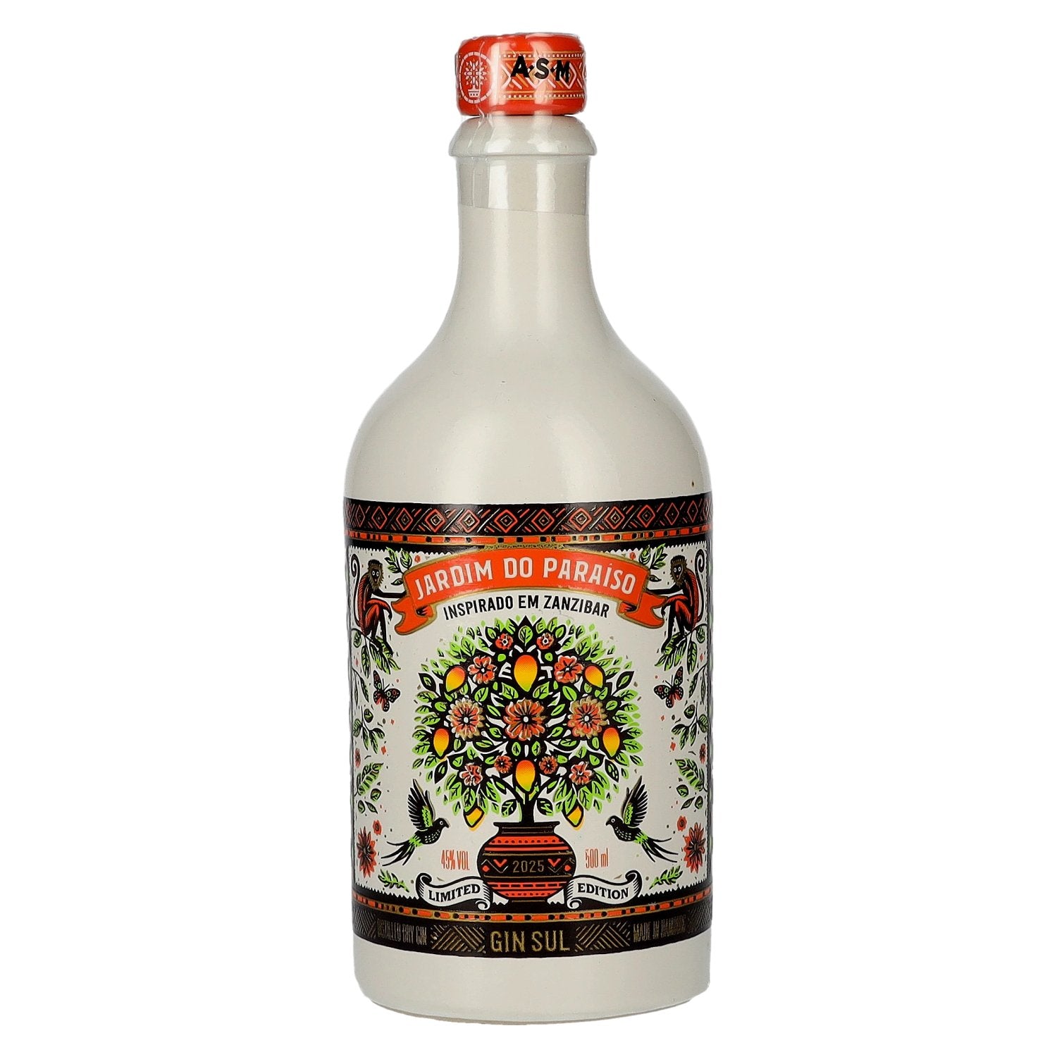 Gin Sul Jardim do Paraíso Zanzibar Dry Gin Limited Edition 2025 45% Vol. 0.5l