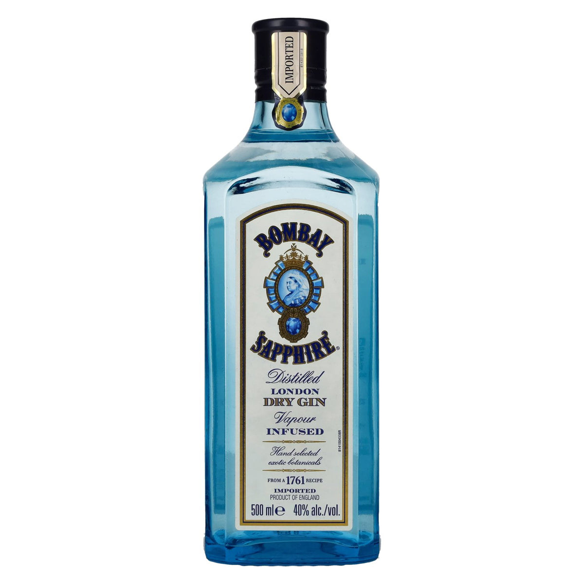 Bombay SAPPHIRE London Dry Gin 40% ABV 0.5l