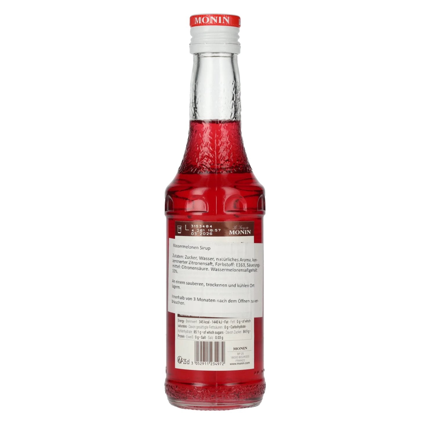 Le Sirop de Monin WASSERMELONE 0,25l