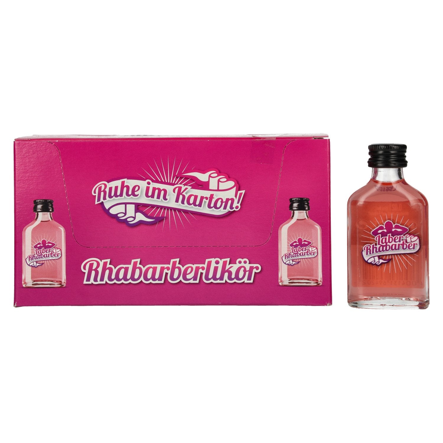 Laber Rhabarber Rhabarberlikör 15% Vol. 20x0,02l