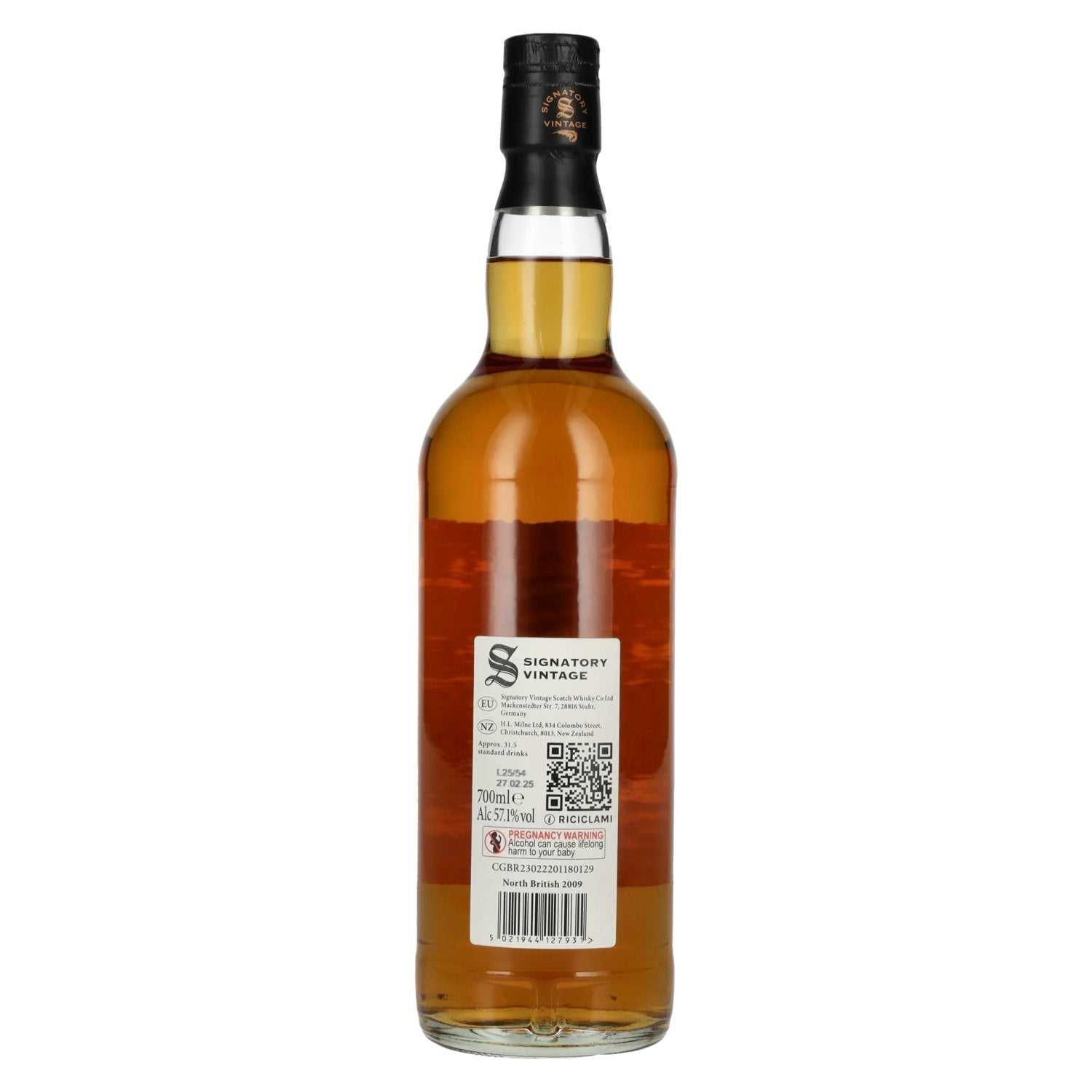 Signatory Vintage 100 Proof Edition NORTH BRITISH 15 Years Old Single Grain #2 2009 57,1% Vol. 0,7l