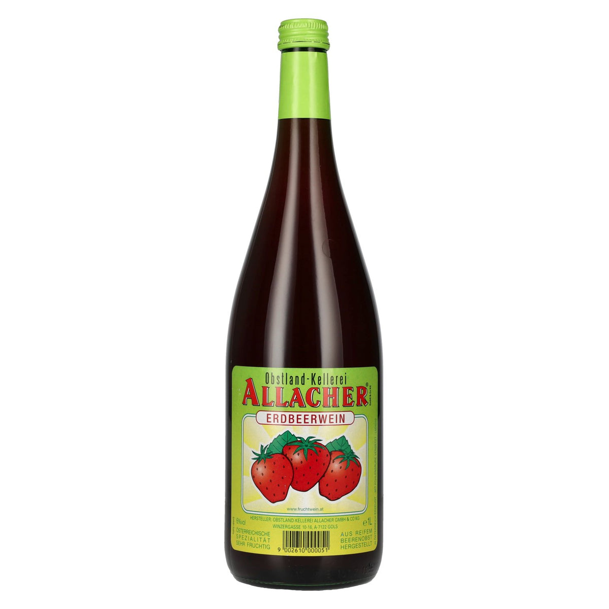 Allacher Erdbeerwein 6% Vol. 1l