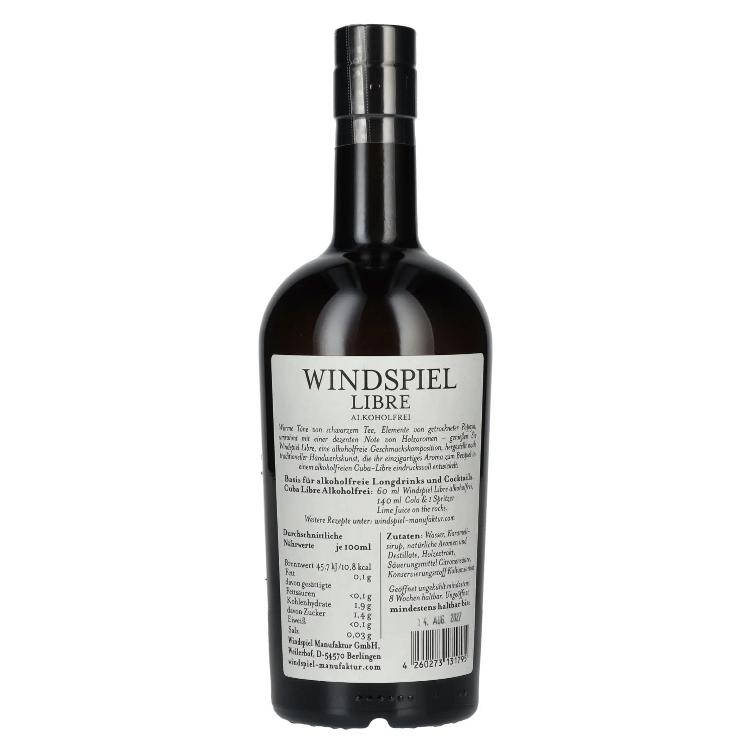 Windspiel Libre Alkoholfrei 0,5l
