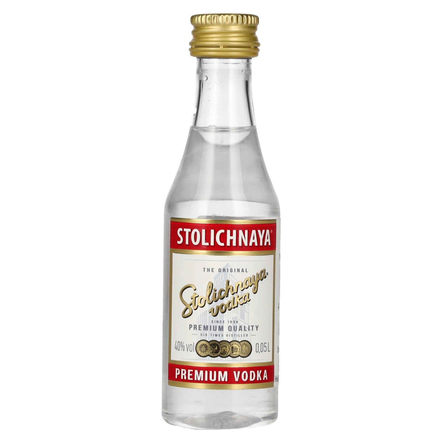 Stolichnaya Premium Vodka FKP 40% Vol. 0.05l PET
