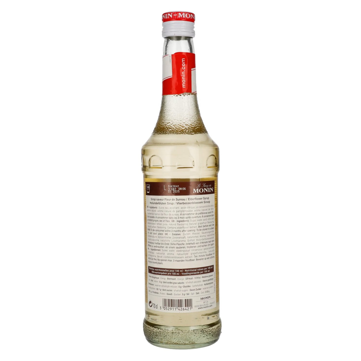Monin ELDERFLOWER Syrup 0.7l