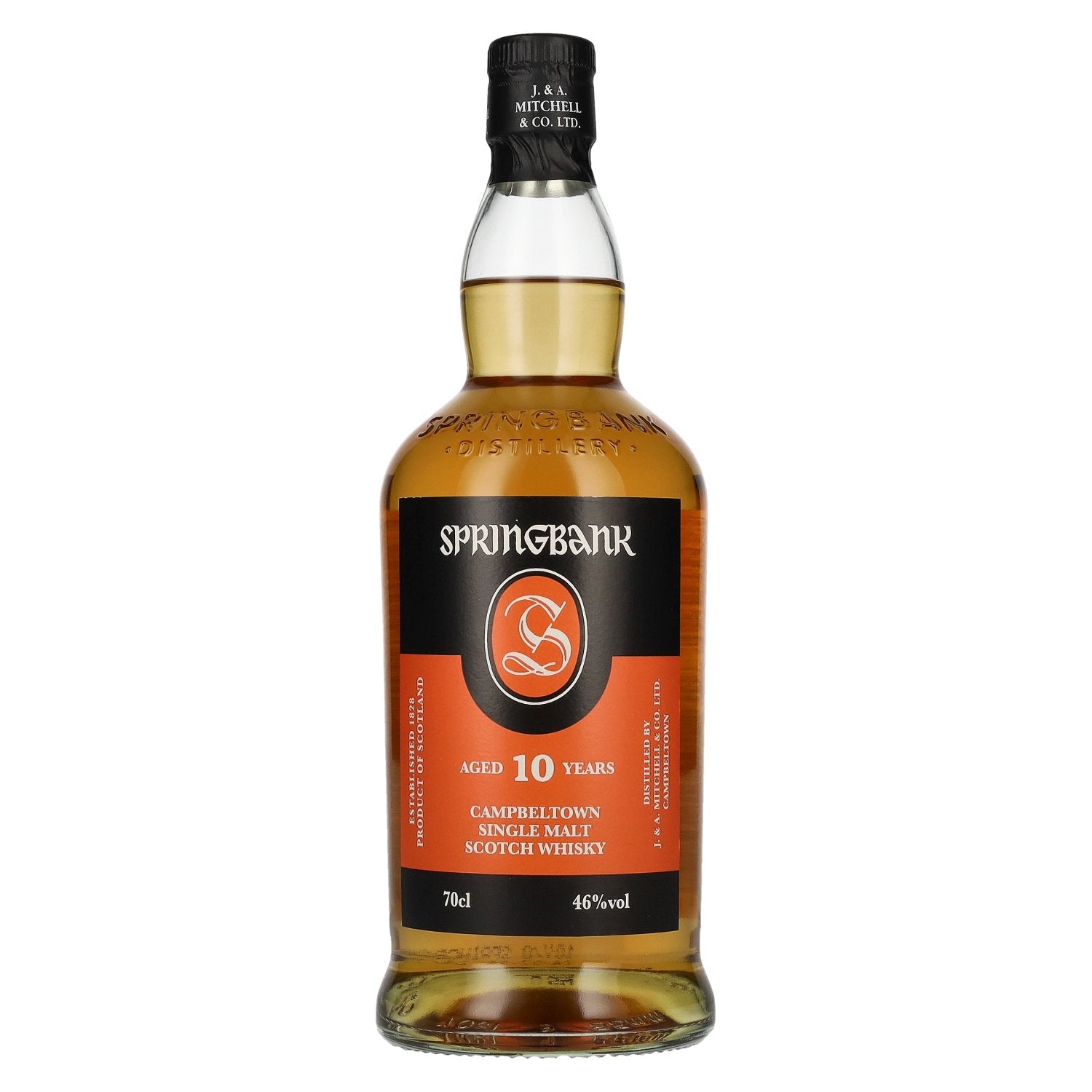 Springbank 10 Years Old Campbeltown Single Malt Scotch Whisky 46% Vol. 0.7l
