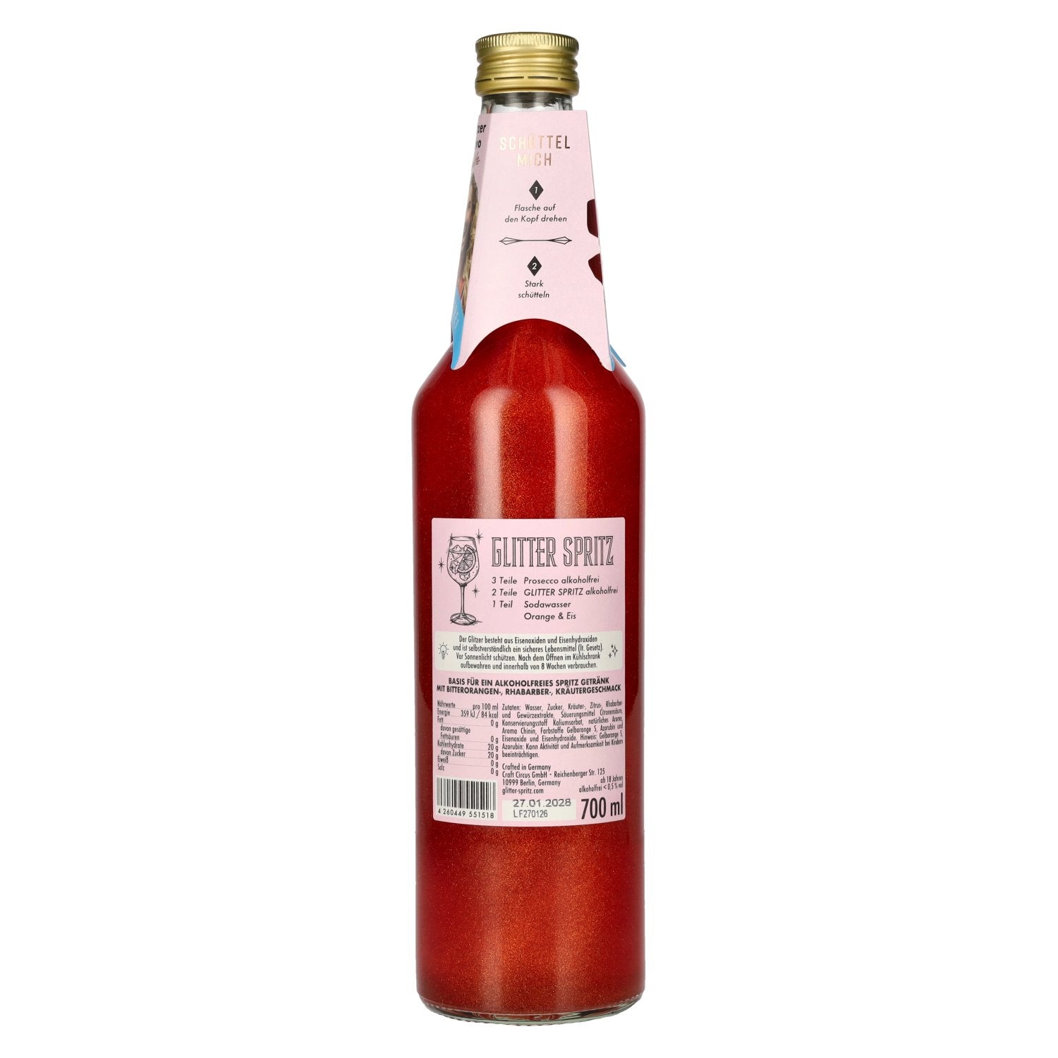 Glitter Spritz Aperitif non-alcoholic 0.7l