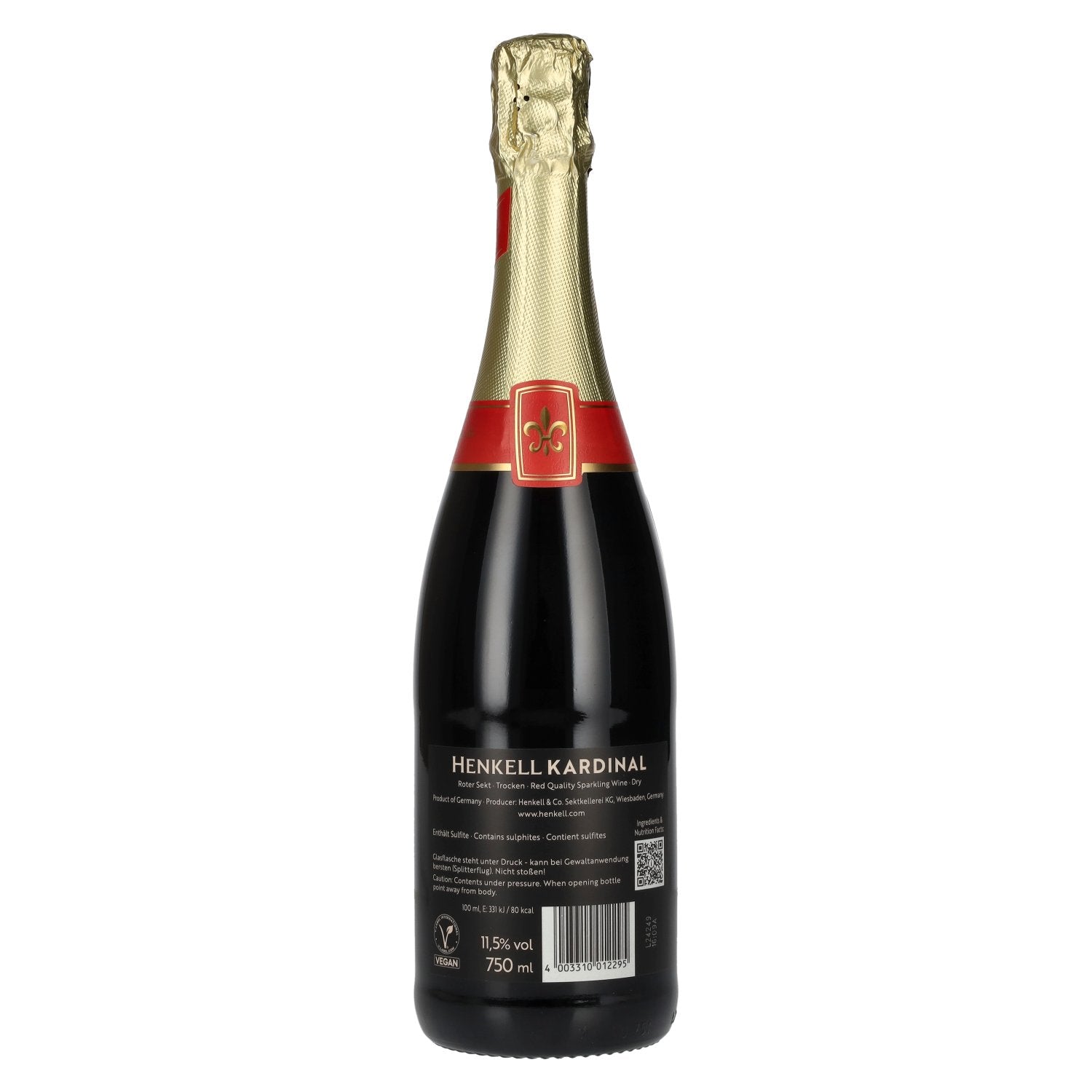 Henkell Kardinal Roter Sekt 11,5% Vol. 0,75l
