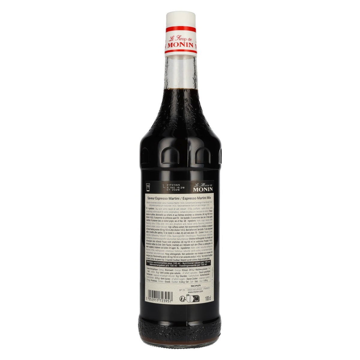 Monin ESPRESSO Martini Cocktail Mixer 1l