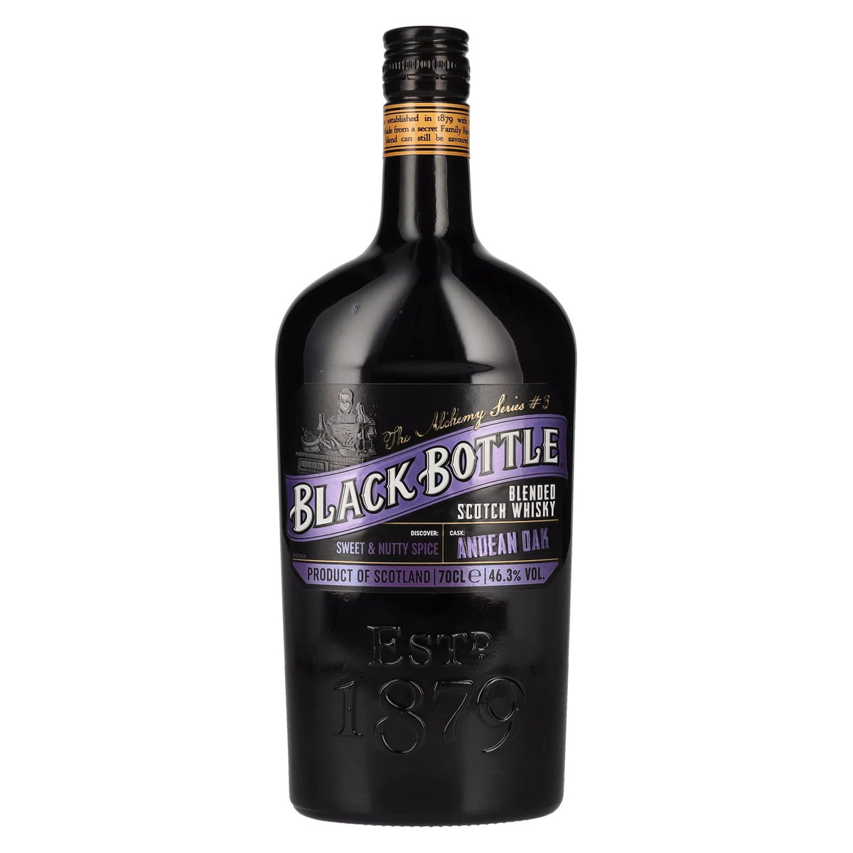 Black Bottle ANDEAN OAK Blended Scotch Whisky 46.3% ABV 0.7l