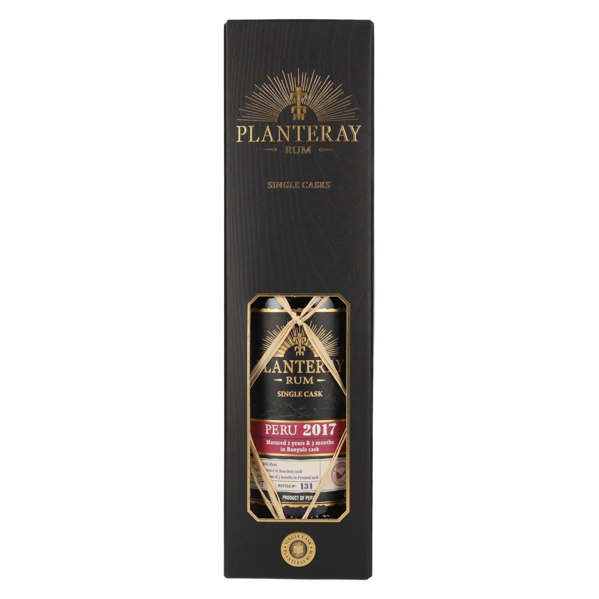 Planteray Rum PÉROU Single Cask Banyuls Barrel 2017 41,4% Vol. 0,7l in Geschenkbox