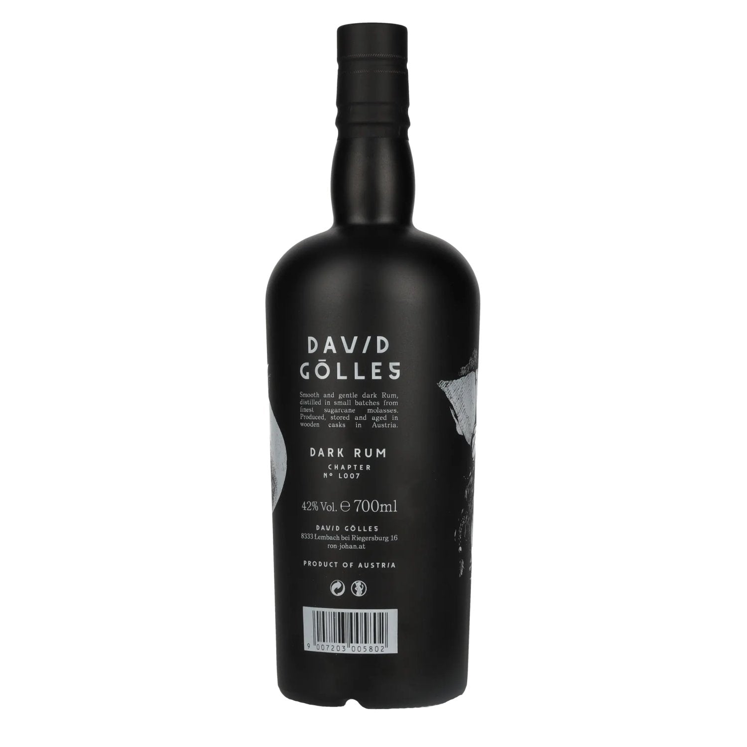 Ron Johan Dark Rum 42% Vol. 0.7l