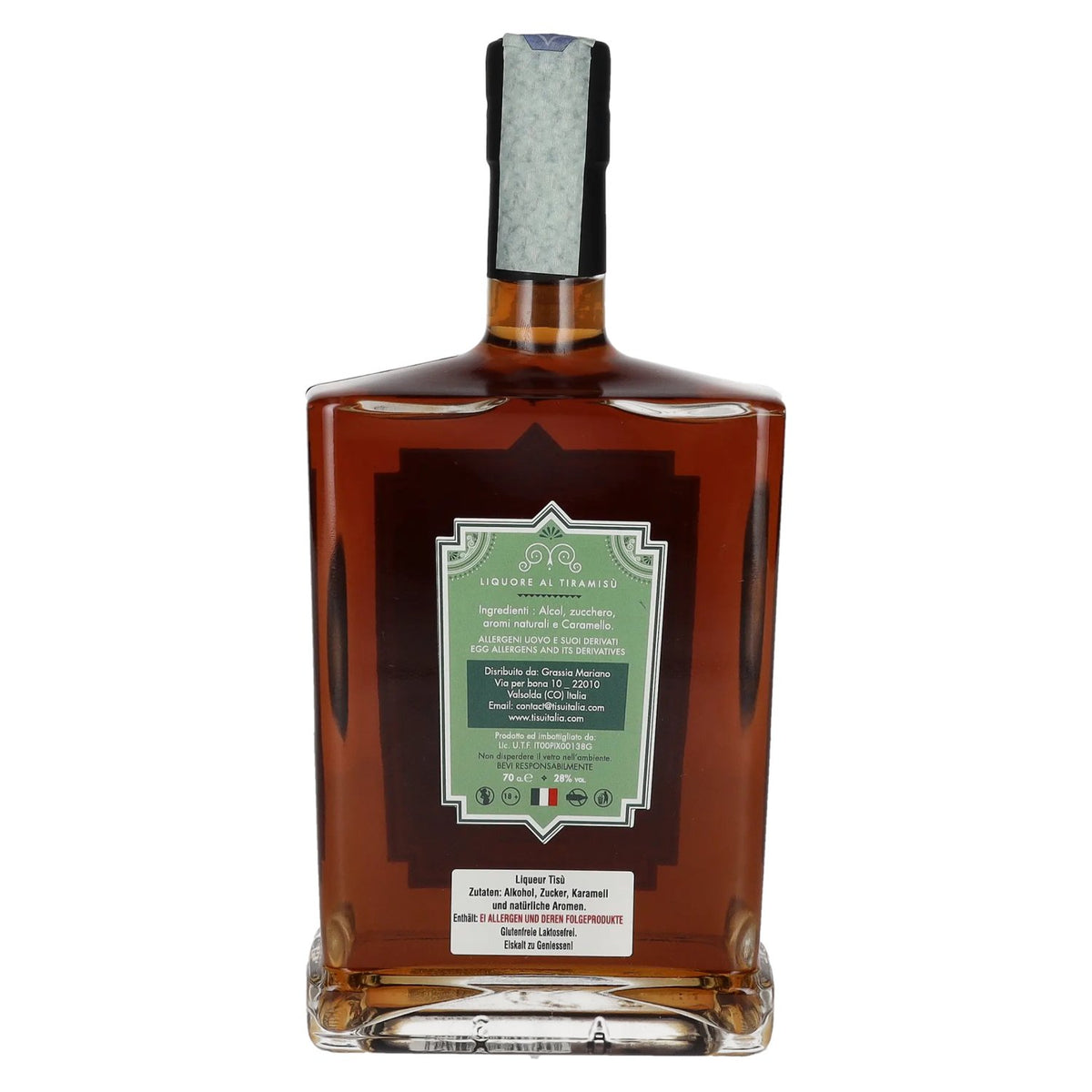 TiSù Tiramisu Liqueur 28% ABV 0.7l