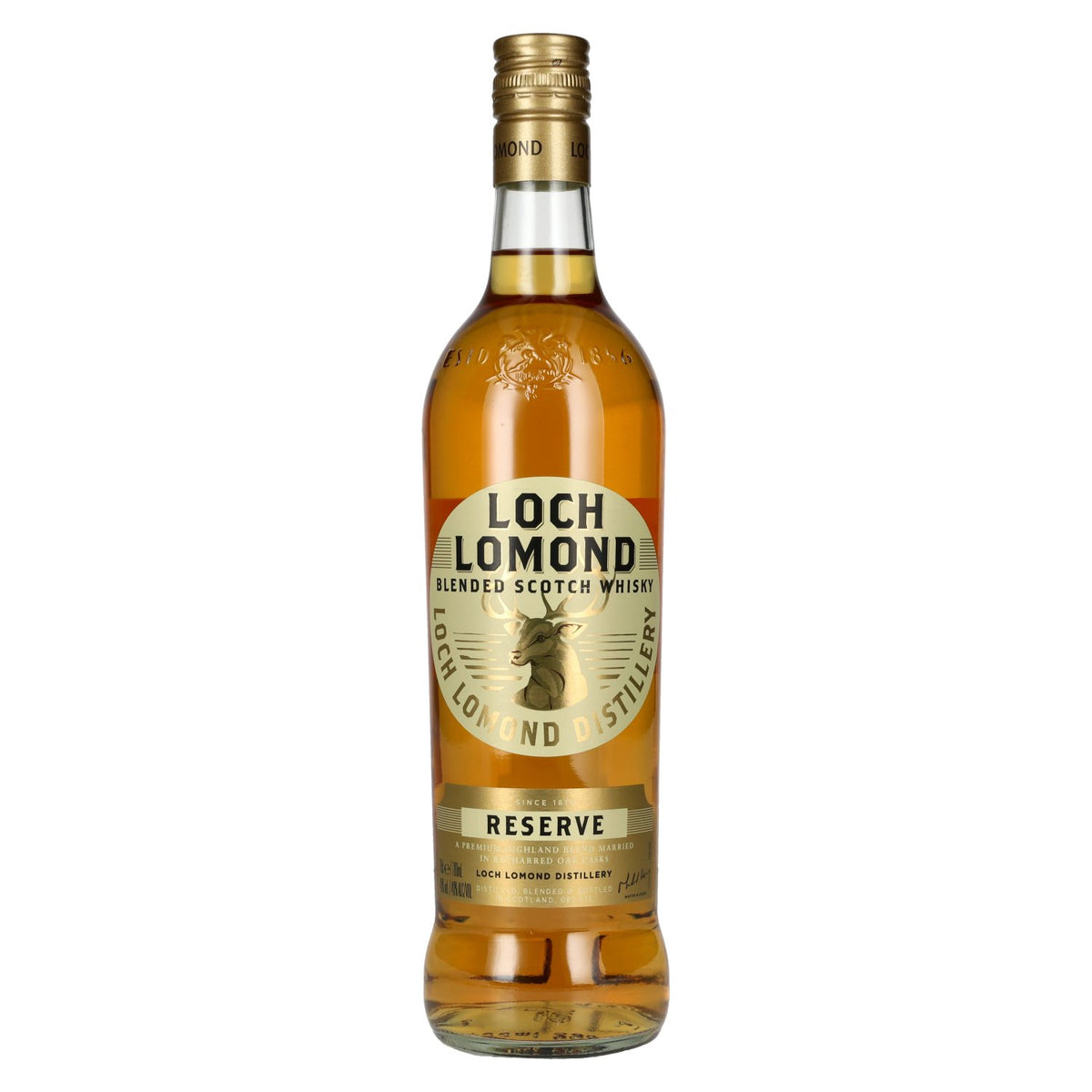 Loch Lomond RESERVE Blended Scotch Whisky 40% Vol. 0,7l