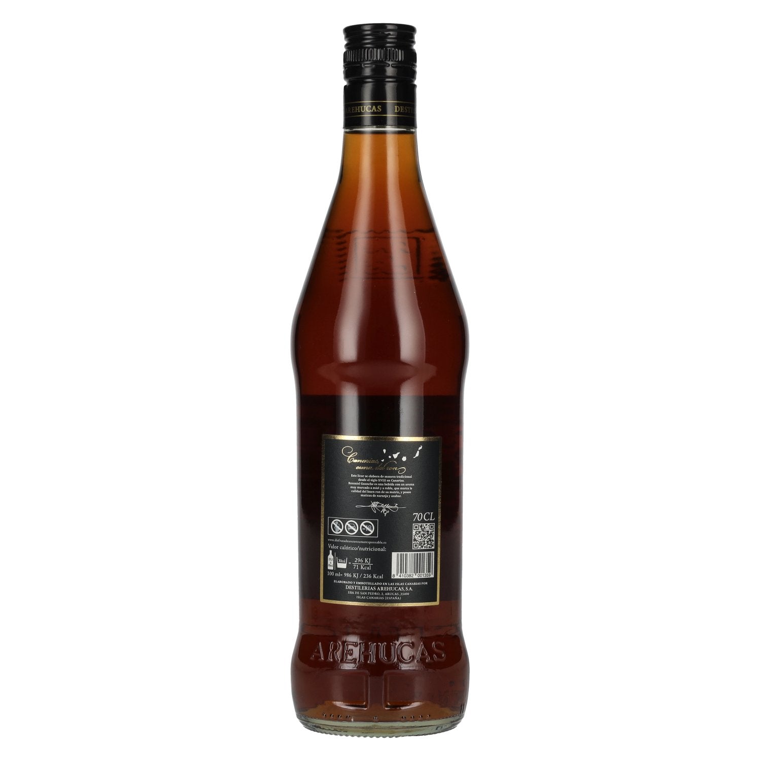Ron Arehucas Guanche Honigrum-Liqueur 20% Vol. 0,7l