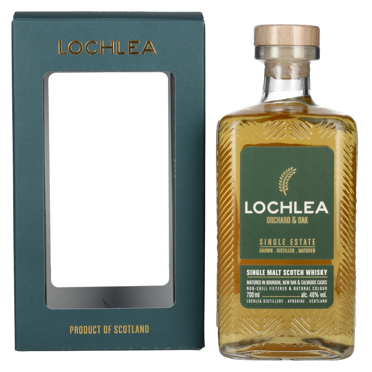 Lochlea ORCHARD & OAK Single Estate Single Malt Scotch Whisky 46% Vol. 0.7l in Gift Box