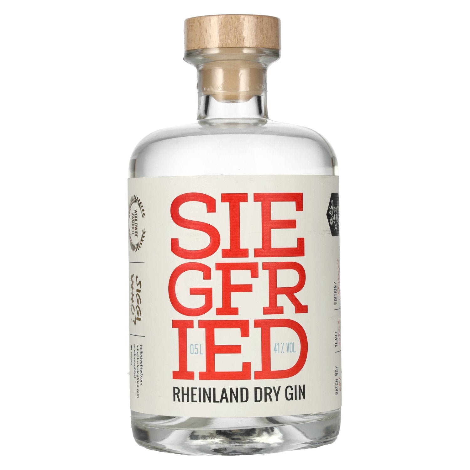 Siegfried Rheinland Dry Gin 41% Vol. 0.5l