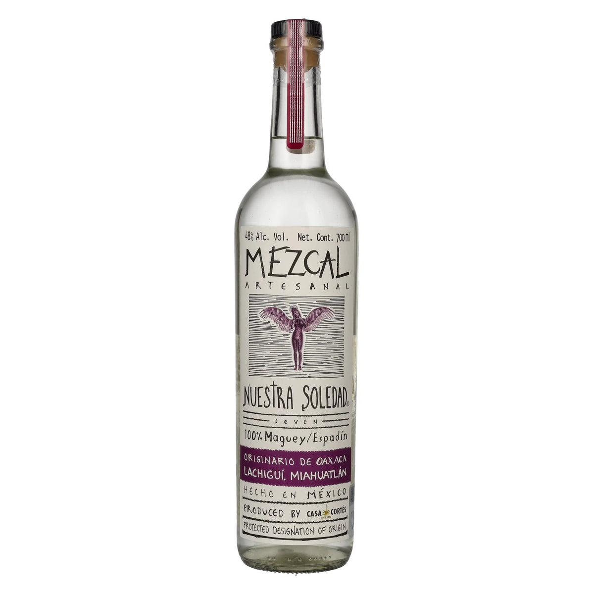 Nuestra Soledad Mezcal Joven LACHIGUÍ MIAHUATLÁN 48% Vol. 0.7l