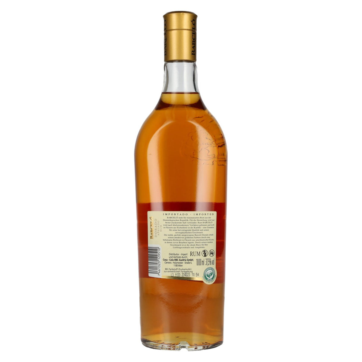 Ron Barceló DORADO Añejado Dominican Rum 37.5% ABV 1 litre