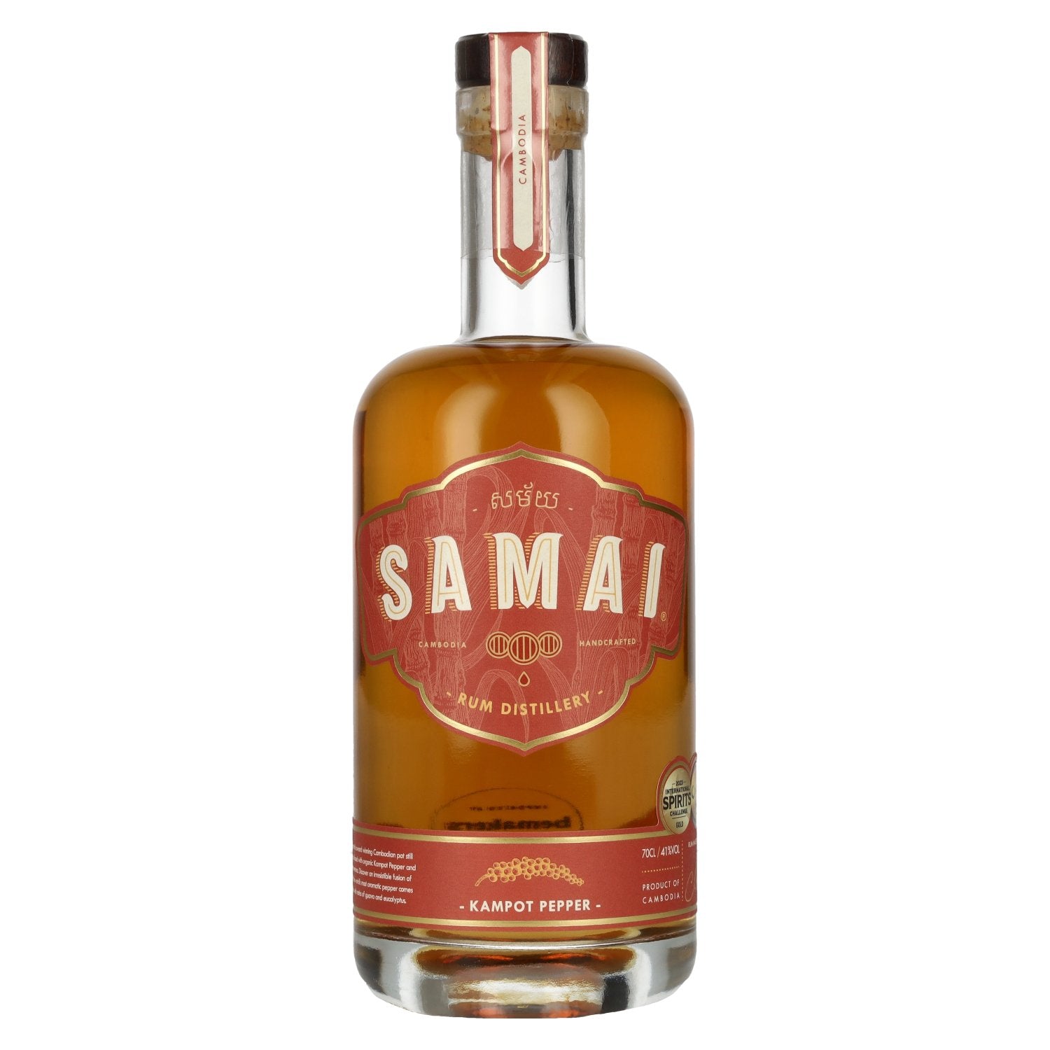 Samai Kampot Pepper Spiced Rum 41% Vol. 0.7l